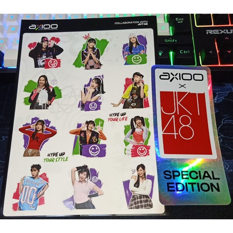 

Sticker Axioo X JKT48