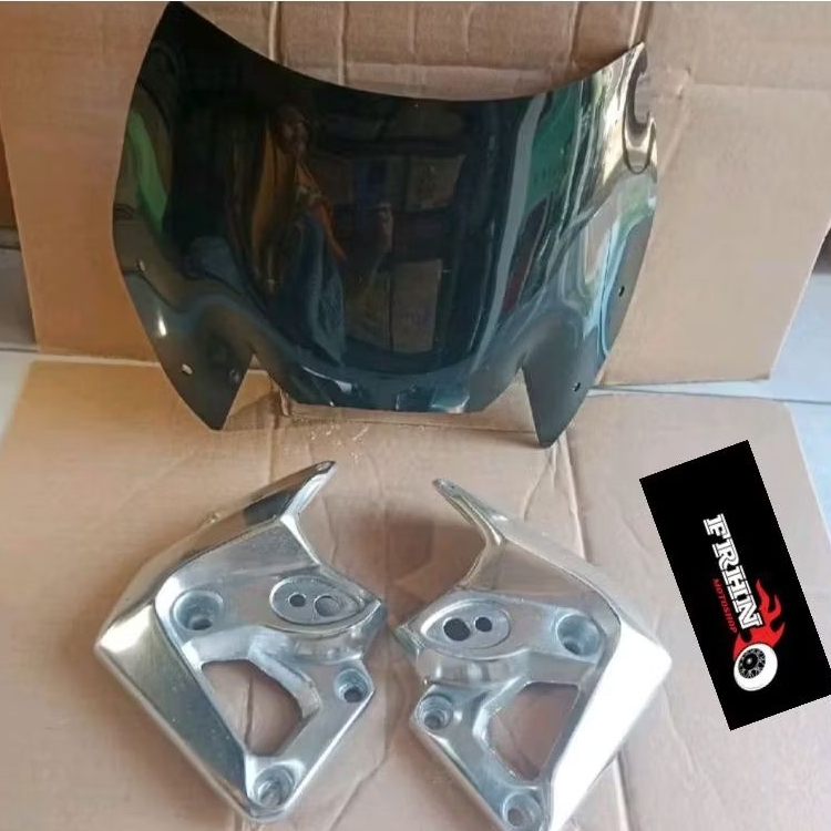 KUPINGAN LAMPU BARONG SET VISOR TIREV TIGER REVO MODEL ORIGINAL