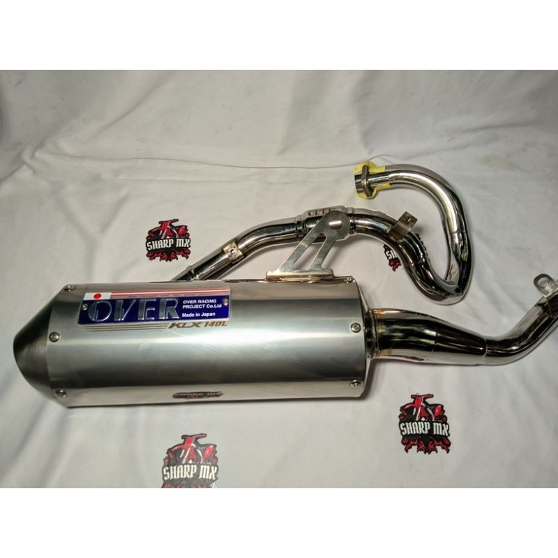 Knalpot Over Kawasaki KLX 140 Japan Ori PNP