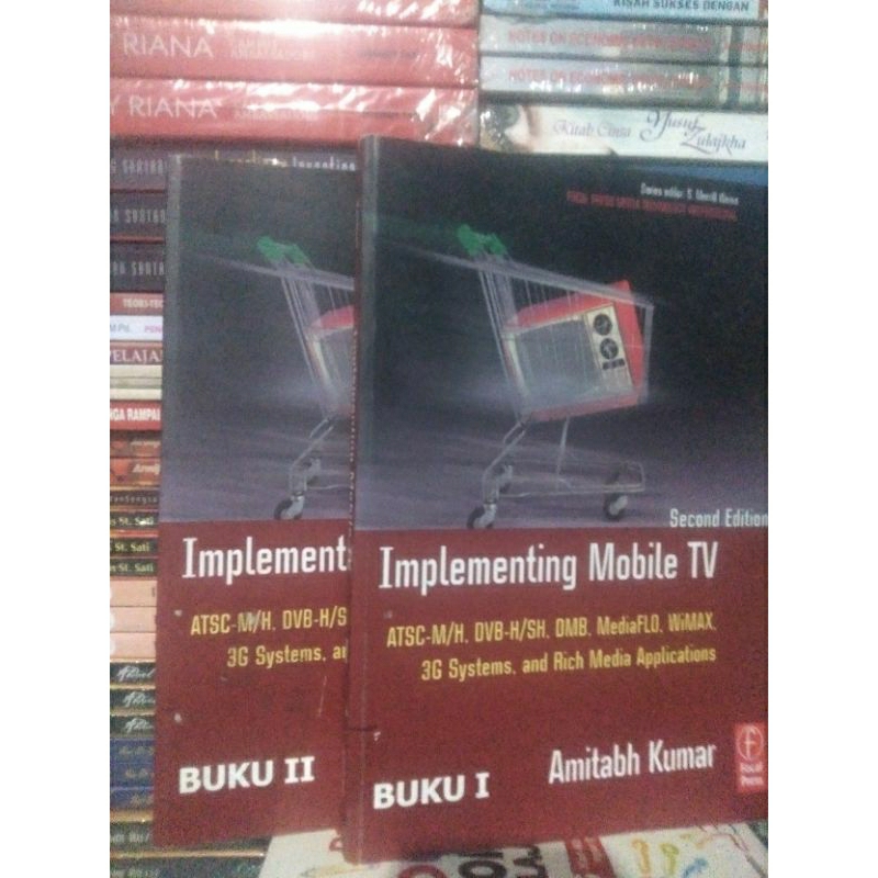 buku implementing mobile tv import bekas jilid 1 dan 2