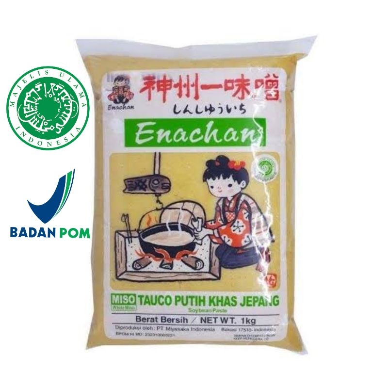 

Enachan Miso Tauco Putih Khas Jepang 1kg
