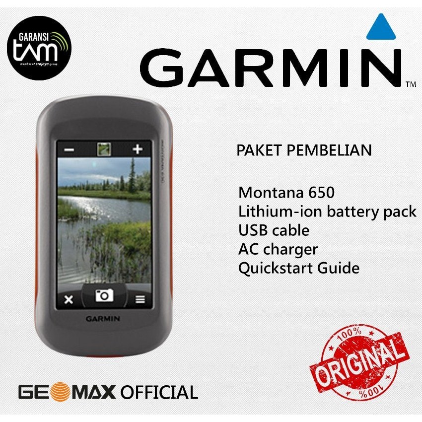 Gps Garmin Montana 650 / Gps Garmin Montana 650 Bekas