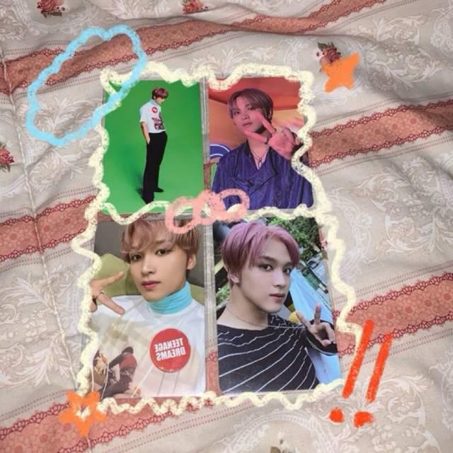 PC HAECHAN STICKER, sticky ver, seoul city ver, ac card, shopee