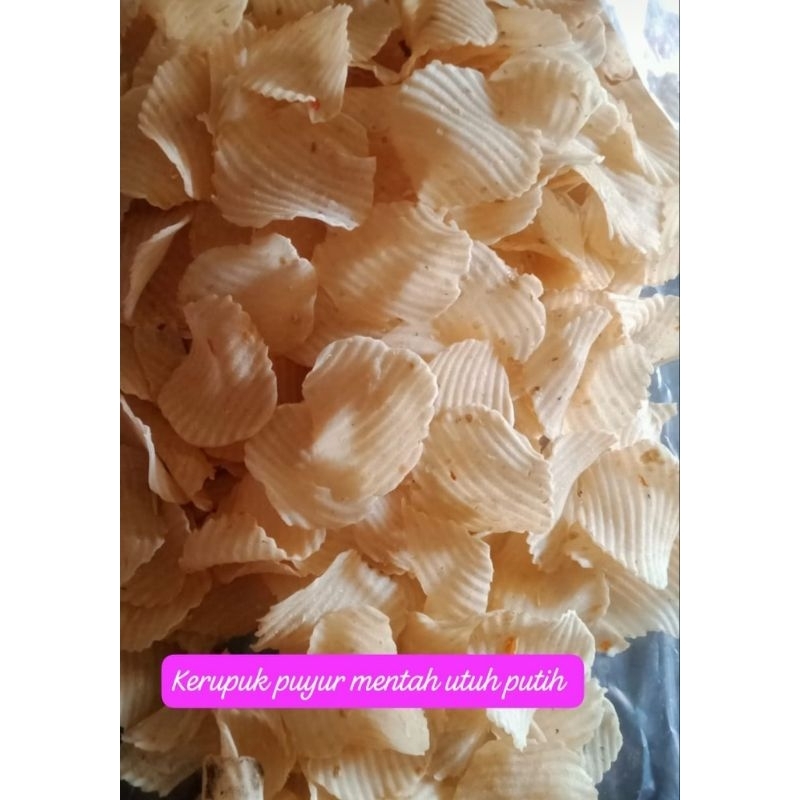 

Kerupuk puyur mentah Utuh pedas manis Khas Magelang 250 gram