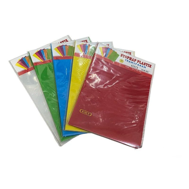 

Map L Plastik Stopmap Plastik Kiky You Warna Isi 10 Lembar
