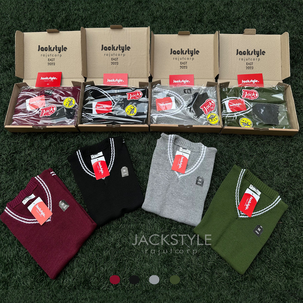 Rompi Rajut Anak SD Rompi Rajut Sekolah Modis Lucu Korean Style