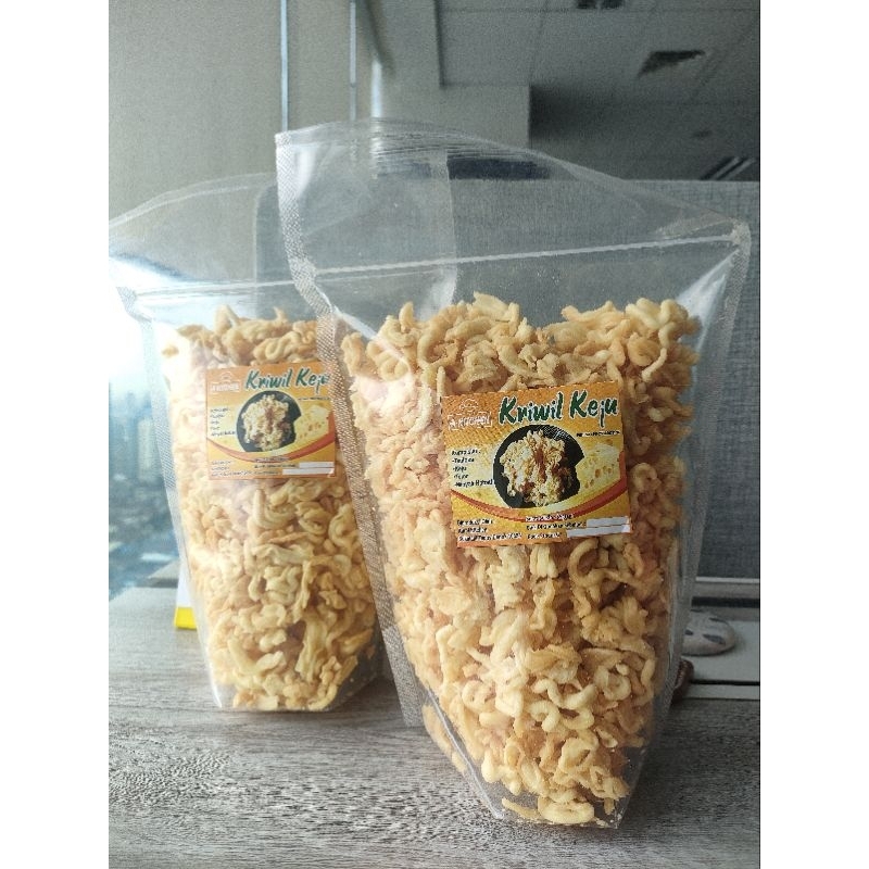 

kriwil keju kemasan 250 gram
