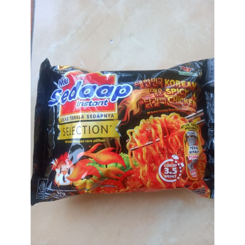 

Mie Sedaap Korean Spicy Chicken