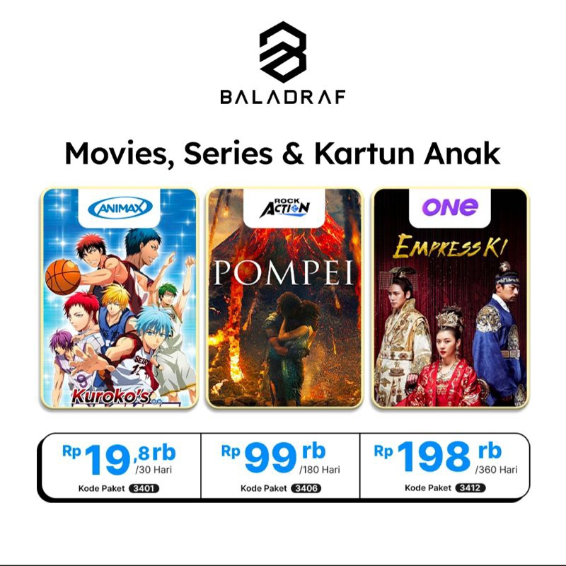 Paket  Basic+Kids Nex Parabola Matrix 1006 1012