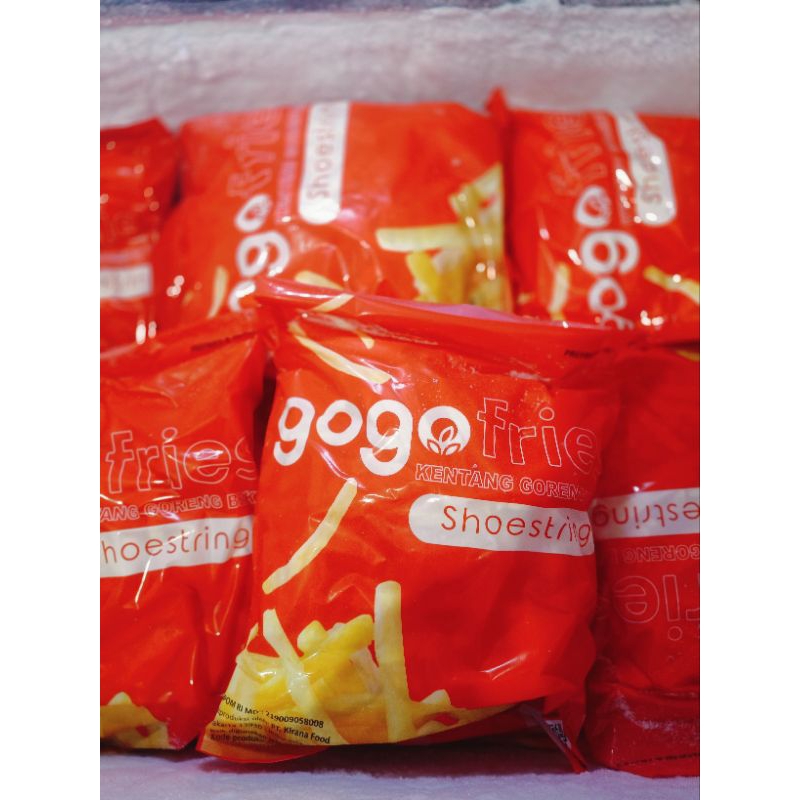 

Gogo Kentang Shoestring 1kg / kentang murah enak