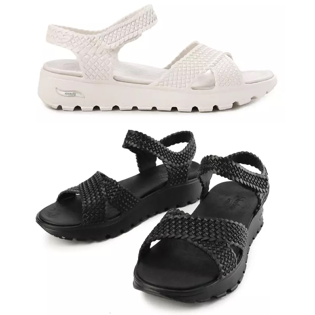 Skechers Arch Fit Footsteps Original (Sepatu Sandal Wanita)