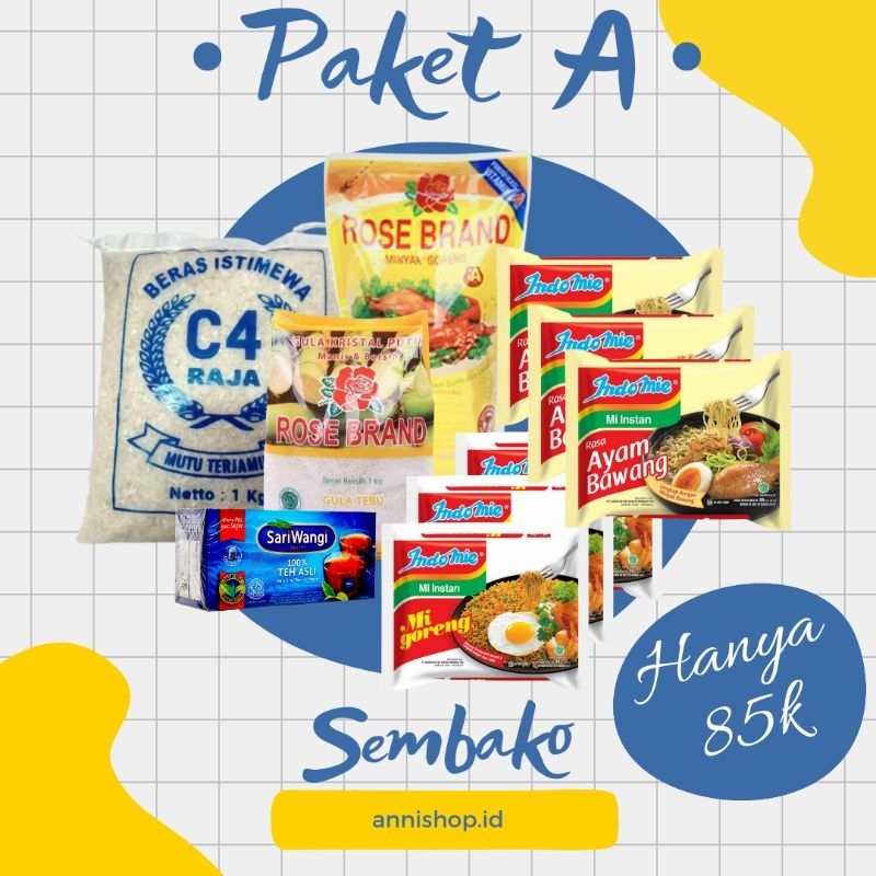 

SEMBAKO PAKET A || SEMBAKO TERMURAH!!!