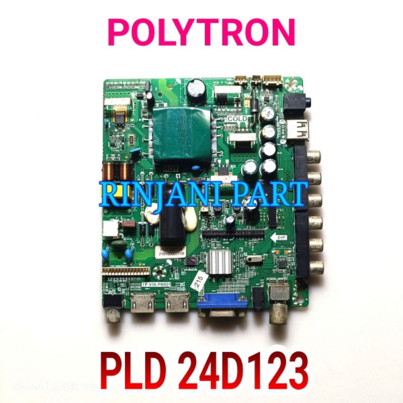 MAINBOARD TV LED POLYTRON PLD 24D123 MB PLD24D123 TP.V56.PB801