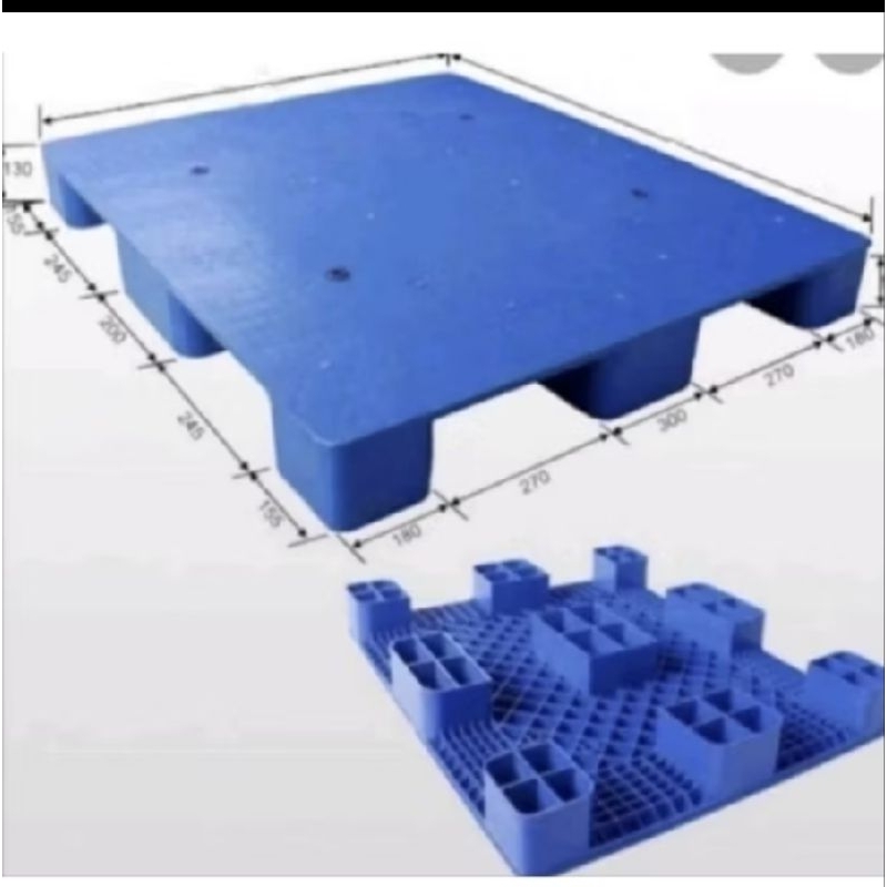 

Palet plastik flat 110×110×14