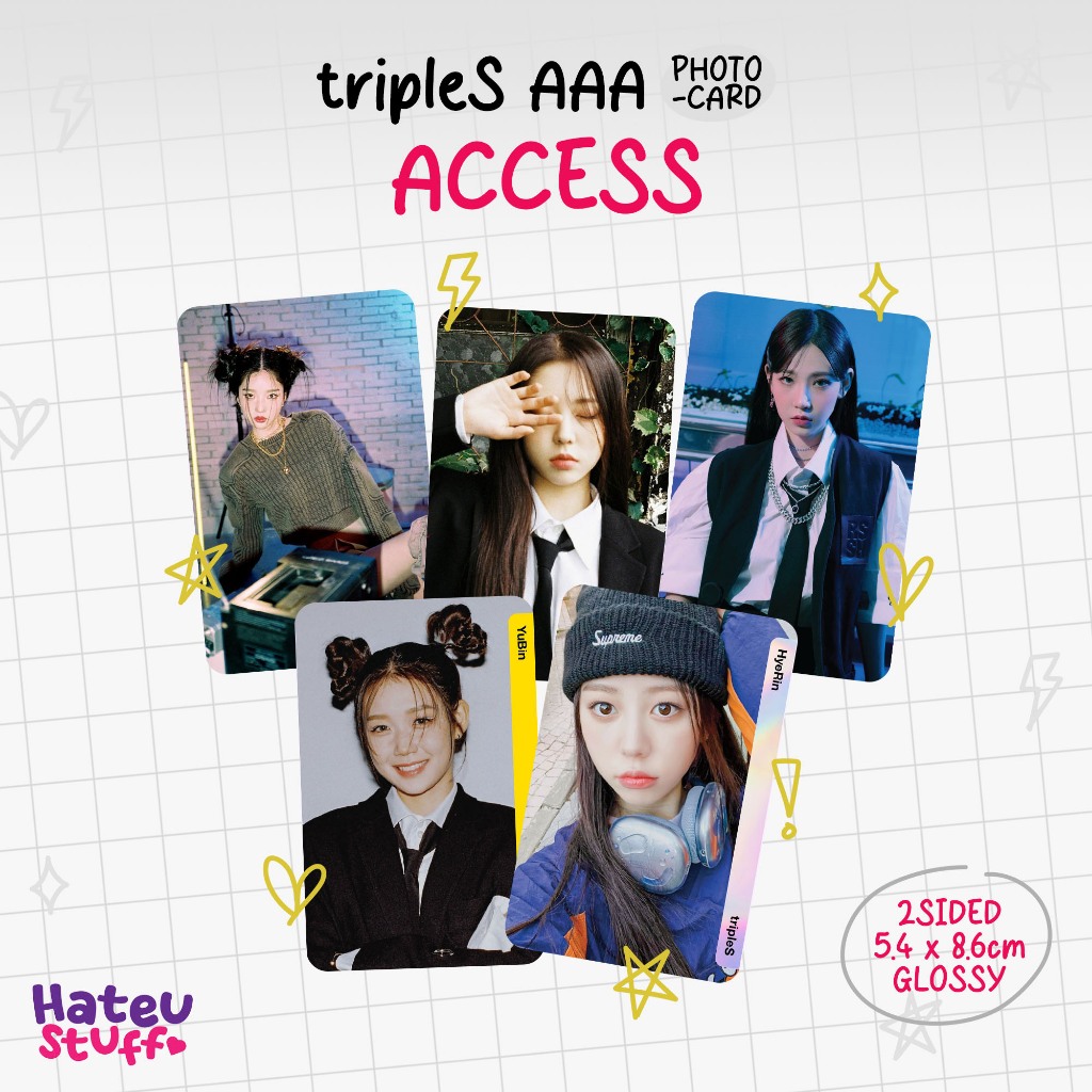 tripleS AAA Unofficial Photocard ACCESS + Objekt (Generation)