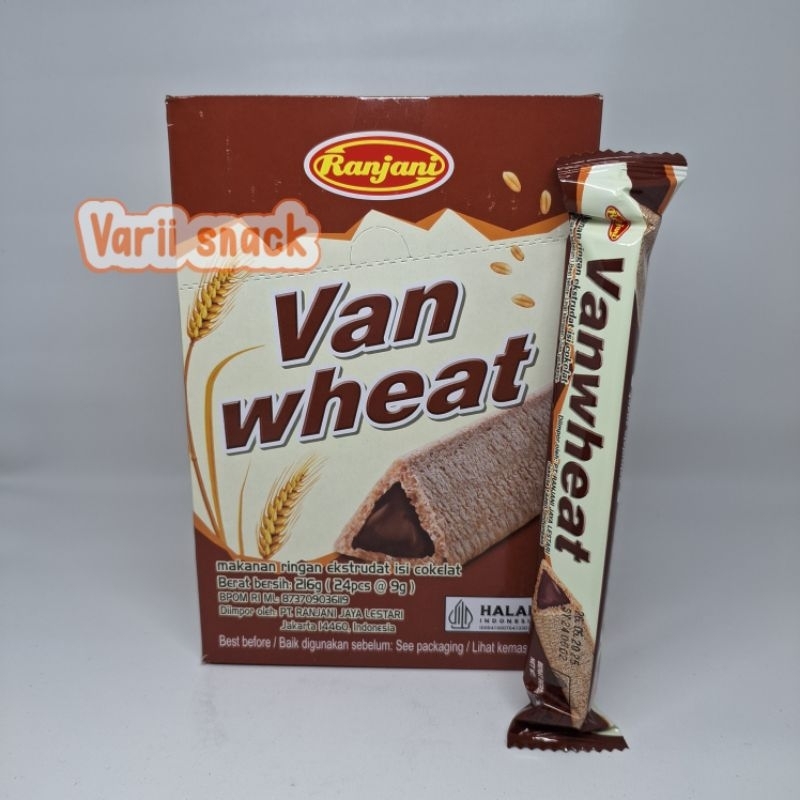 

Ranjani Van Wheat Wafer Coklat 1 Box 24 pcs