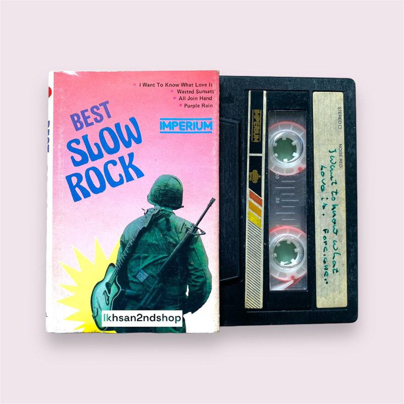 Kaset Pita Best Slow Rock