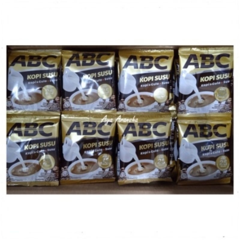 

kopi abc susu isi 10 pcs 24gram