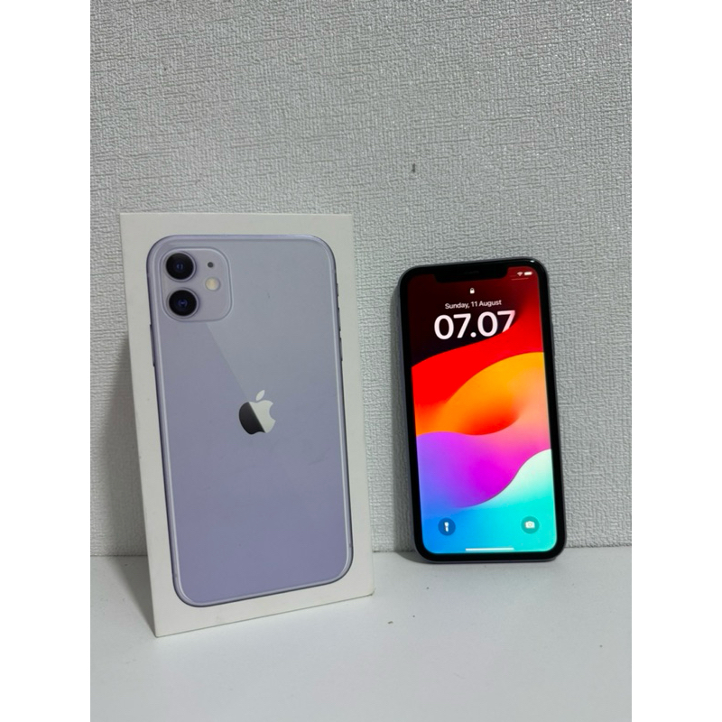 Iphone 11 64gb purple -  Second Ibox ori