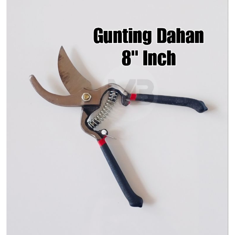 Gunting Dahan dan Ranting Tanaman 8" Inch l Gunting Pangkas Ranting