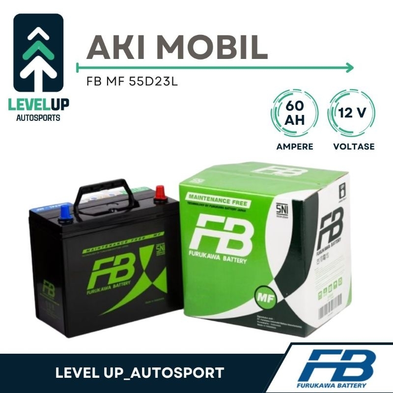 Aki Mobil FB MF 55D23L Aki Kering