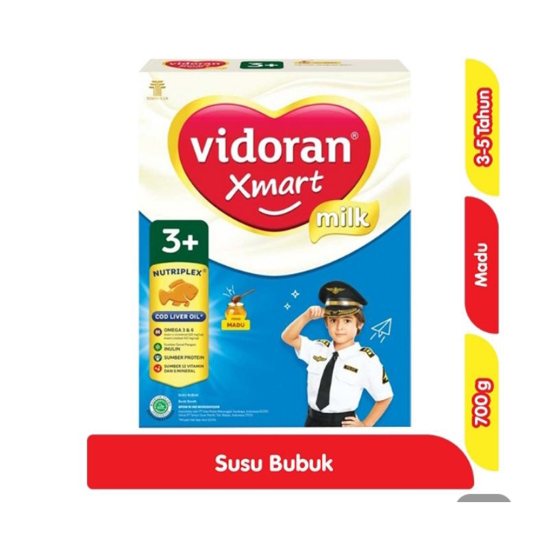 

VIDORAN XMART 3+ MADU 660 GRAM