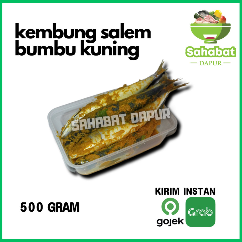 

Kembung Salem Bumbu Kuning 500gr - Sahabatdapur