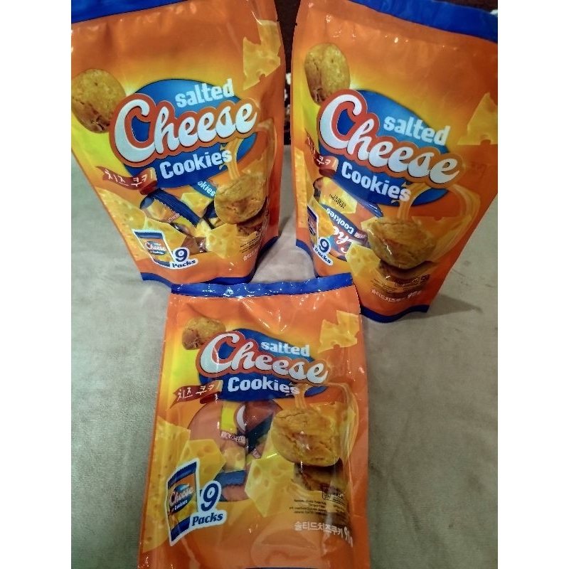 

salted cheese cookies