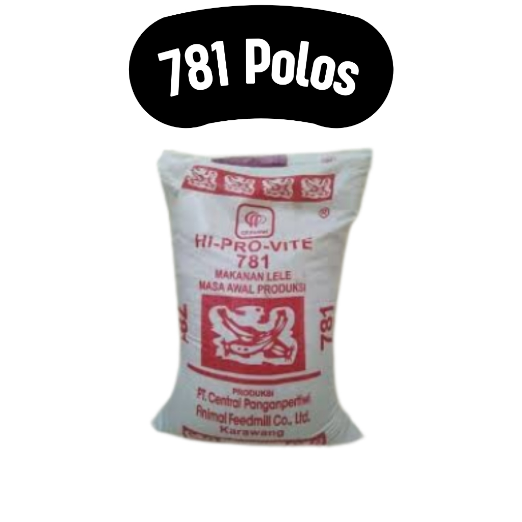 Pelet ikan hi provite 781 Polos makanan ikan