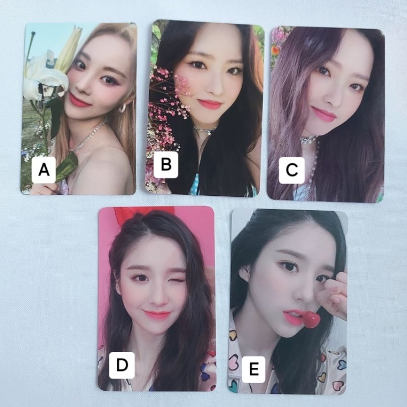 [READY] LOONA PHOTOCARD | HEEJIN HYEJU OLIVIA HYE