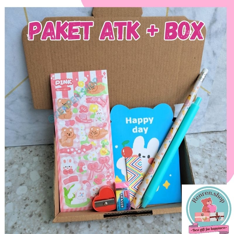 

RENRENSHOP - PAKET ATK SEKOLAH MURAH BINGKISAN SOUVENIR ALAT TULIS