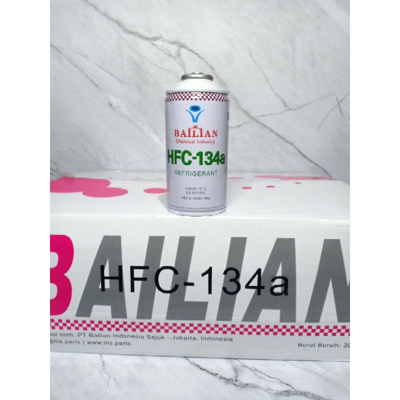 Bottom top - Freon HFC 134a Bailian Berat Bersih 300gr Murni Original 100% Freon AC Mobil Freon