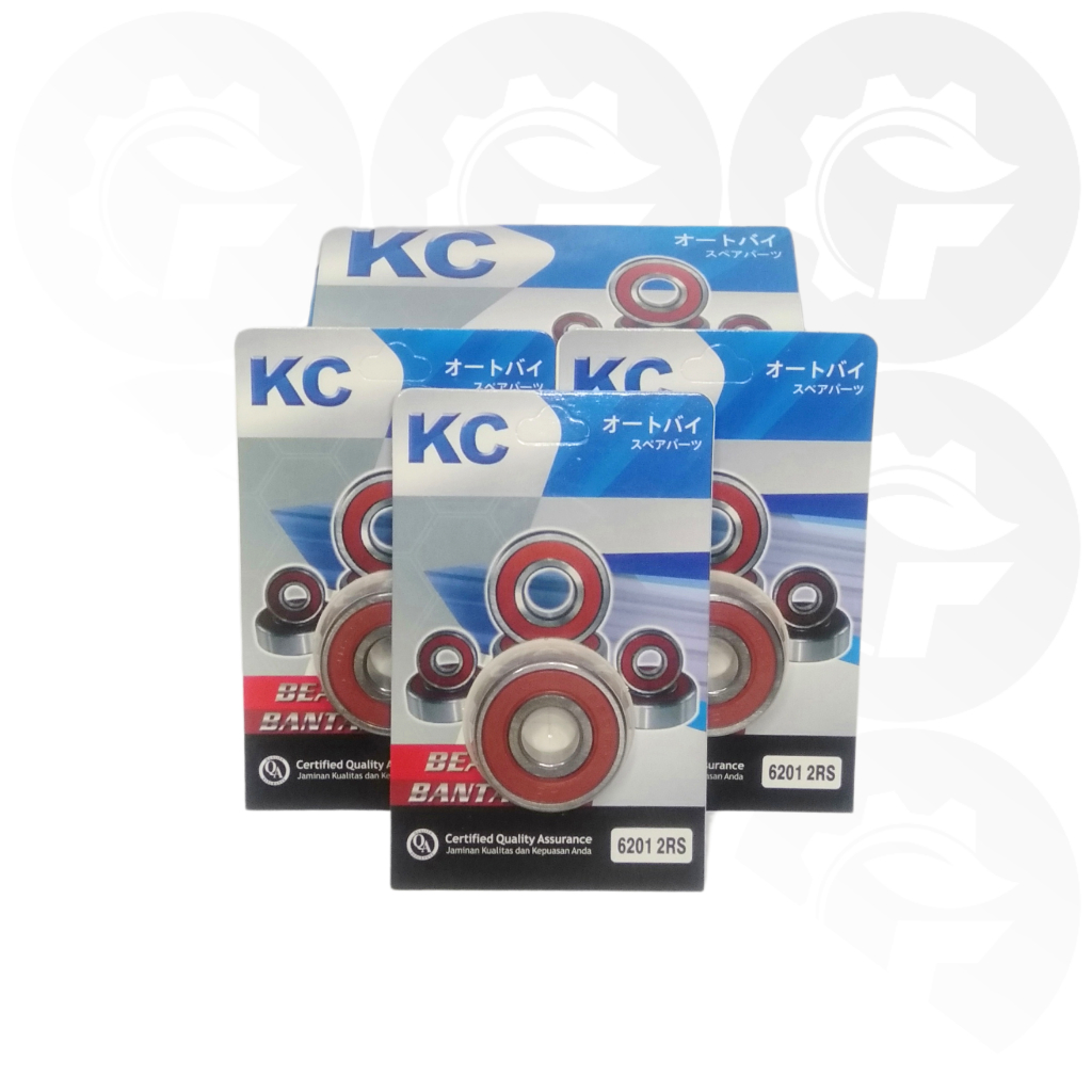 KC Bearing Bantalan 6201 2RS | Laher 6201 | BEARING 6201 | LAHER KC 6201