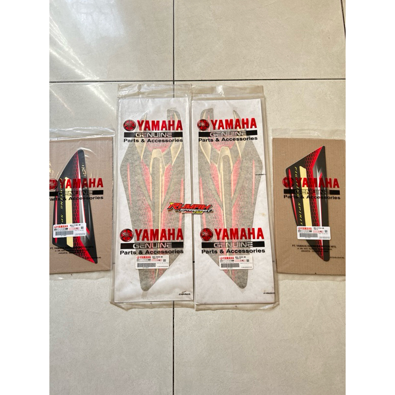 STIKER STRIPING HITAM RX KING 2007 ORIGINAL