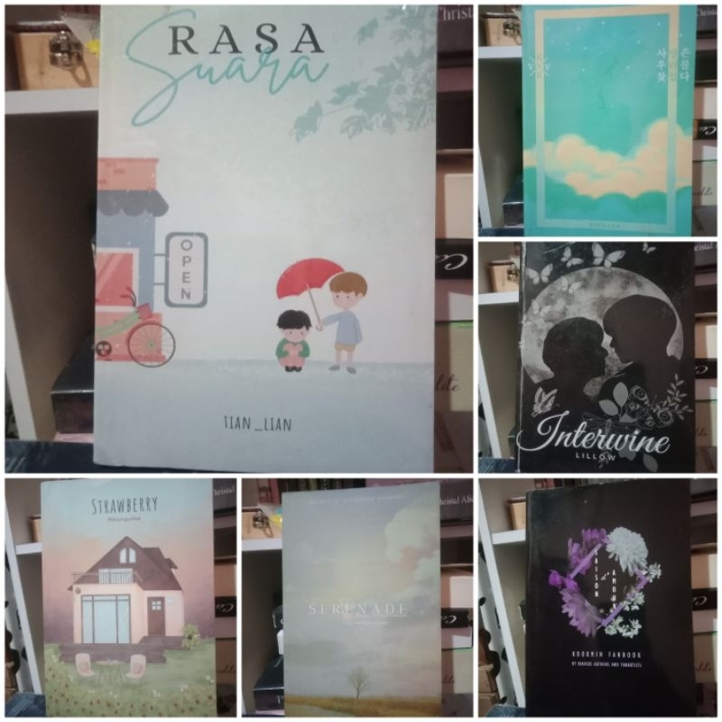 preloved fanbook taekook vkook kookv kookmin yoonmin namjin (baca deskripsi)