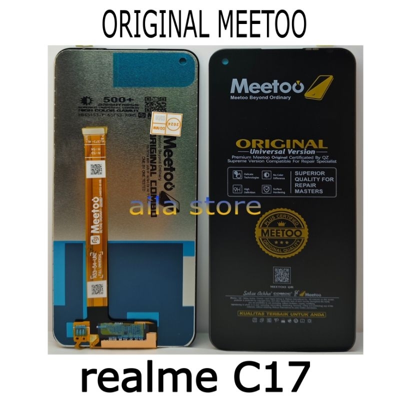 LCD TOUCHSCREEN REALME C17 ORIGINAL MEETOO FULLSET