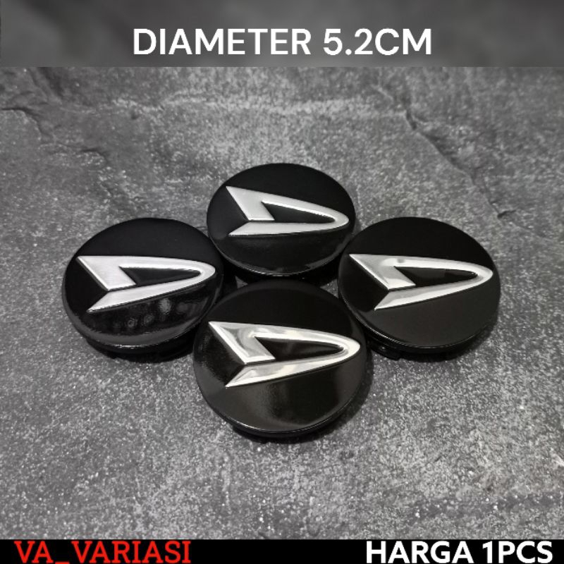 Dop Tutup Velg Daihatsu Ayla Sigra Hitam