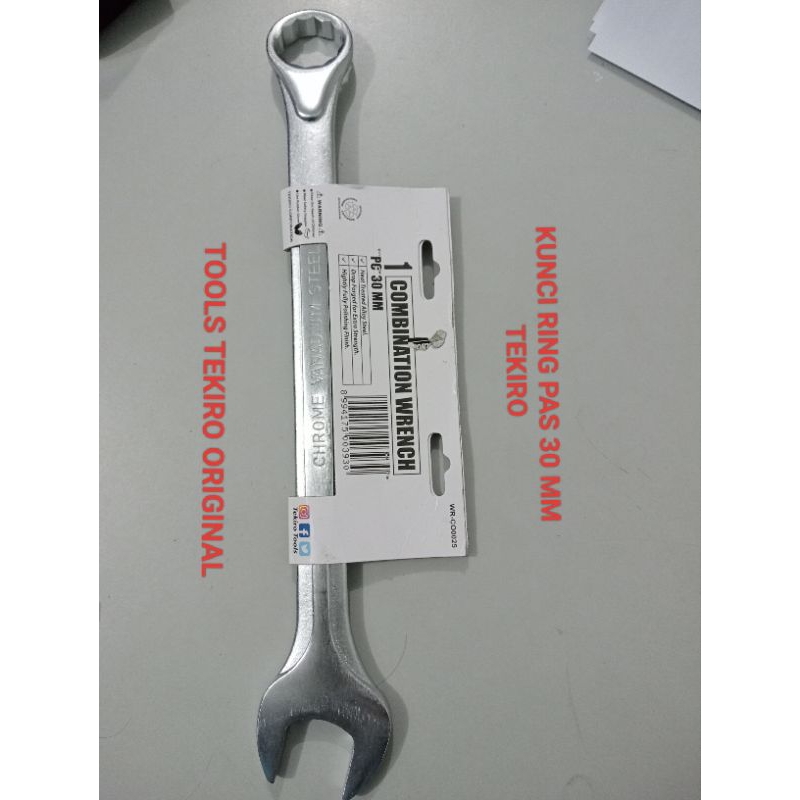 KUNCI RING PAS 30 MM TEKIRO/ RING PAS TEKIRO