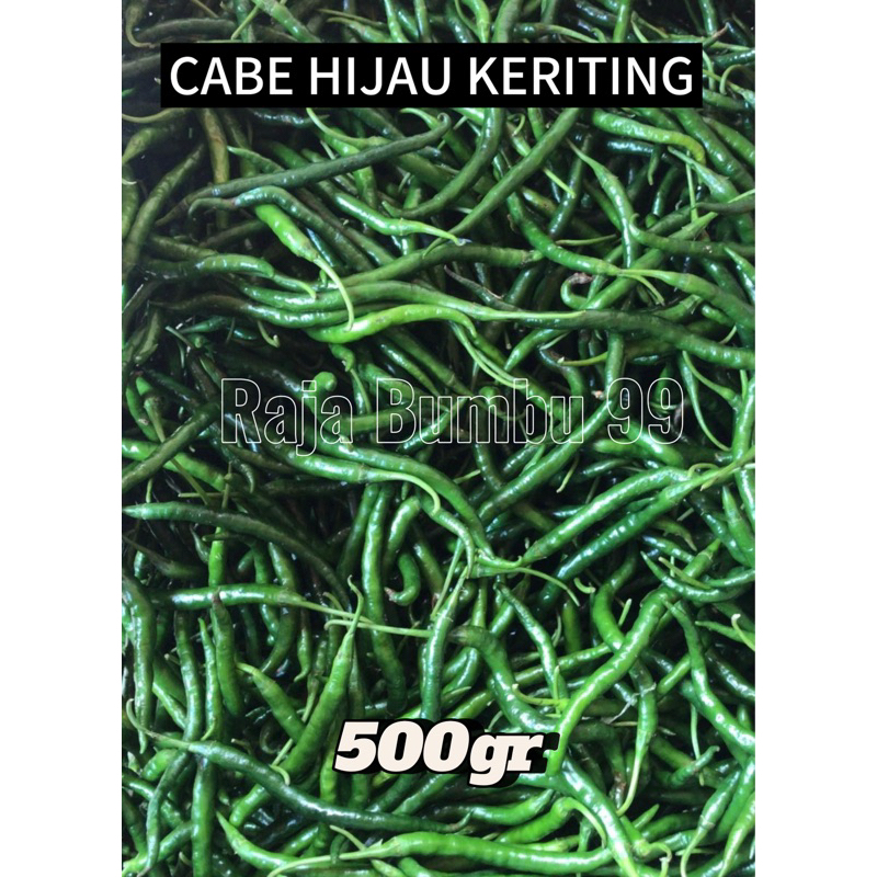 

CABE HIJAU KERITING