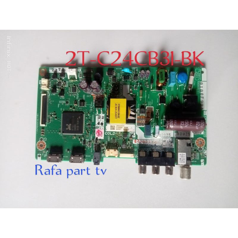 MB MAINBOARD TV SHARP 2T-C24CB3I-BK