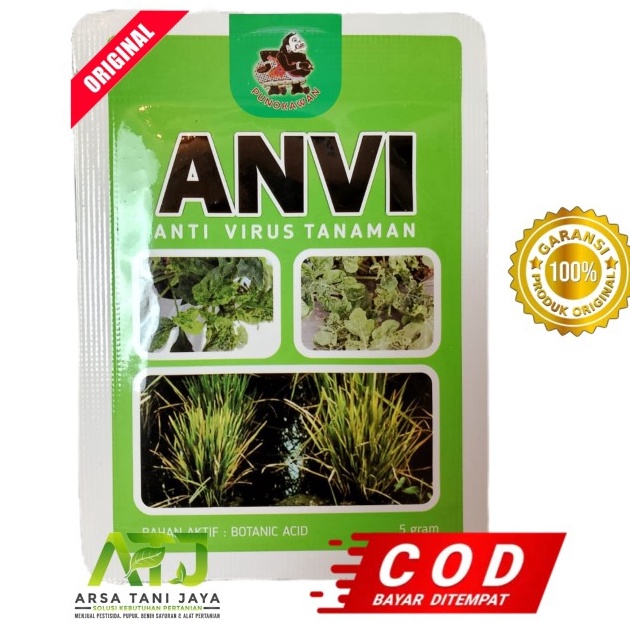 Anvi Anti Virus Tanaman 5Gram  Pengendali Bulai Tanaman