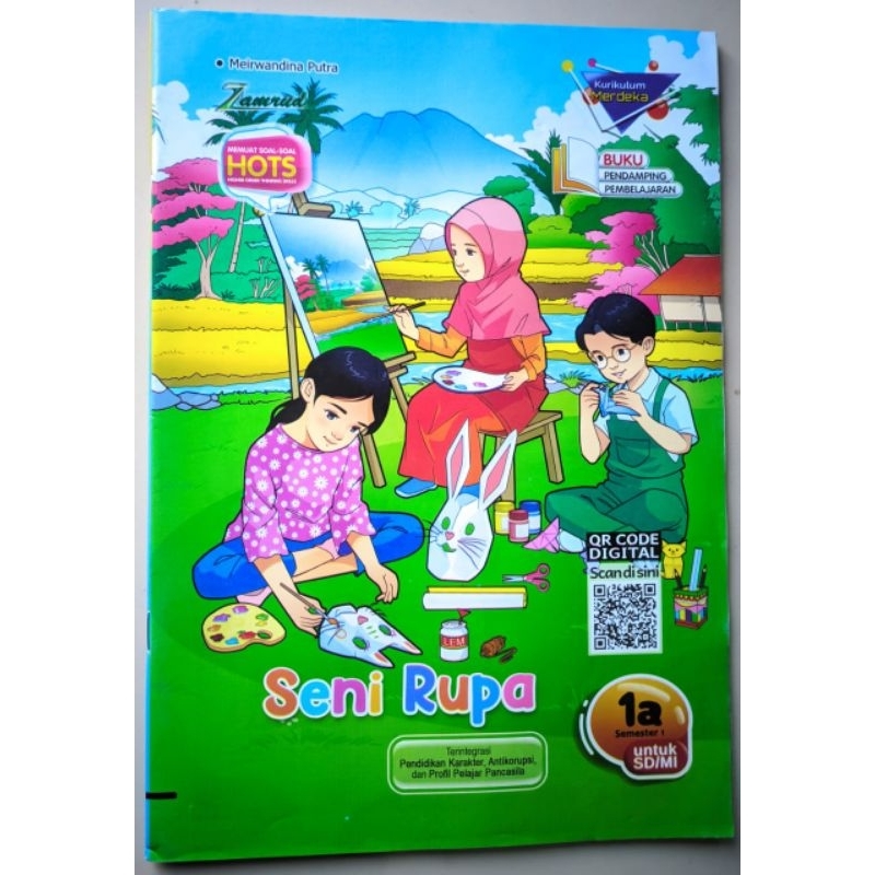 Lks SENI RUPA kelas 1 semester 1(sd/mi) ZAMRUD (2024/2025)