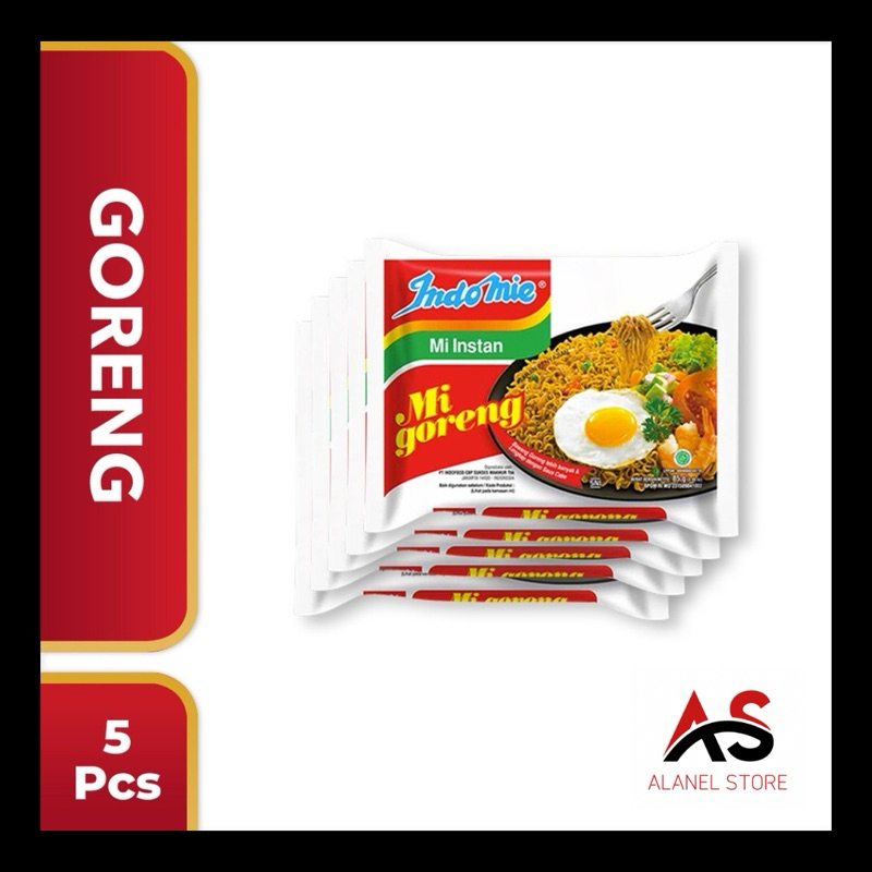 

5 pcs - Indomie Mie Goreng
