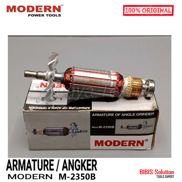 MODERN Armature M2350B / Angker Mesin Gerinda Gerenda Grinda Modern M 2350 B M-2350B