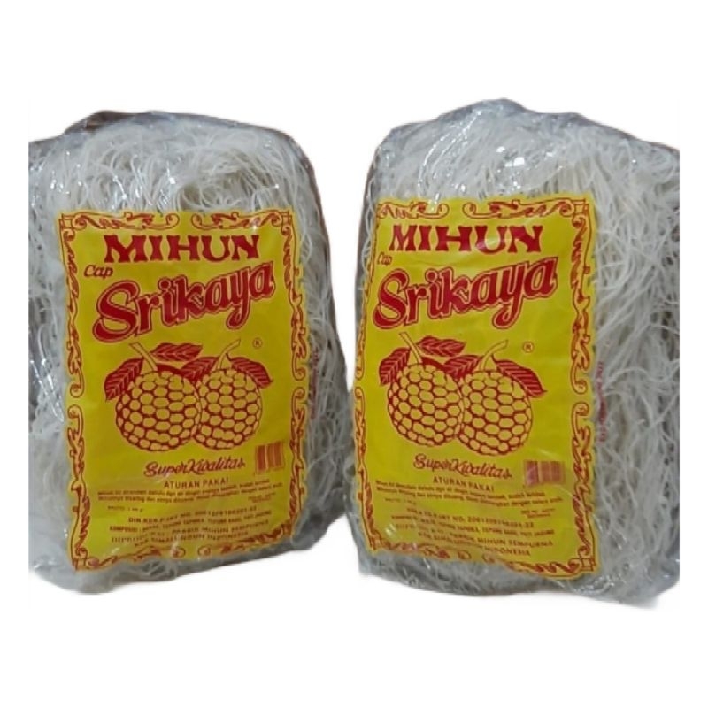 

Bihun Mihun Sempurna Medan Cap Srikaya 500gr 500 gr