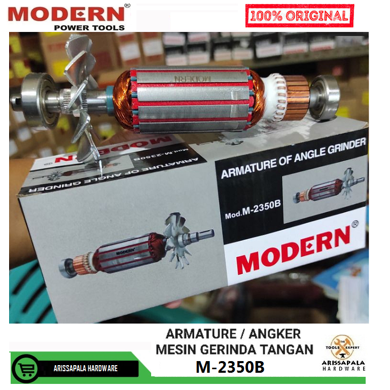 MODERN Angker Armature M2350B / Angker Mesin Gerinda Gerenda Grinda Modern M 2350 B M-2350B