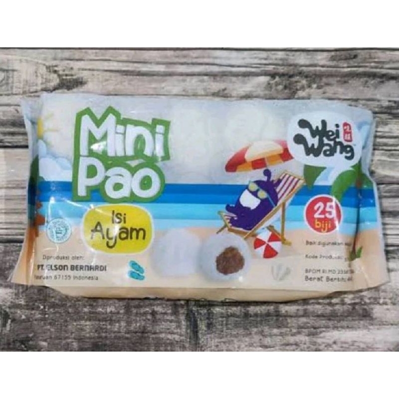 

Minipao Ayam 23pc Weiwang Malang