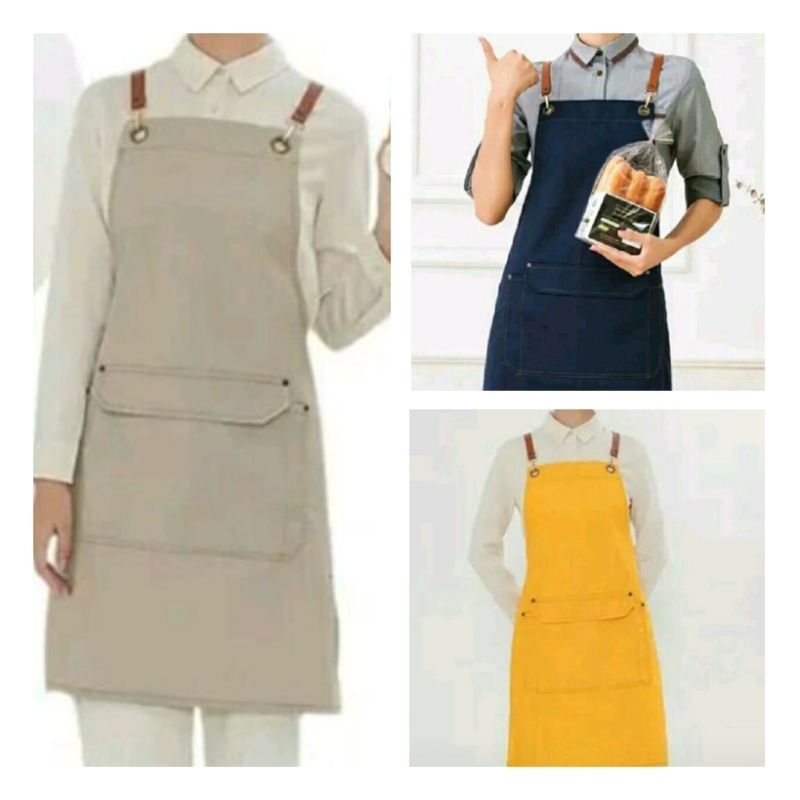 Celemek masak / Apron barista / celemek waiters