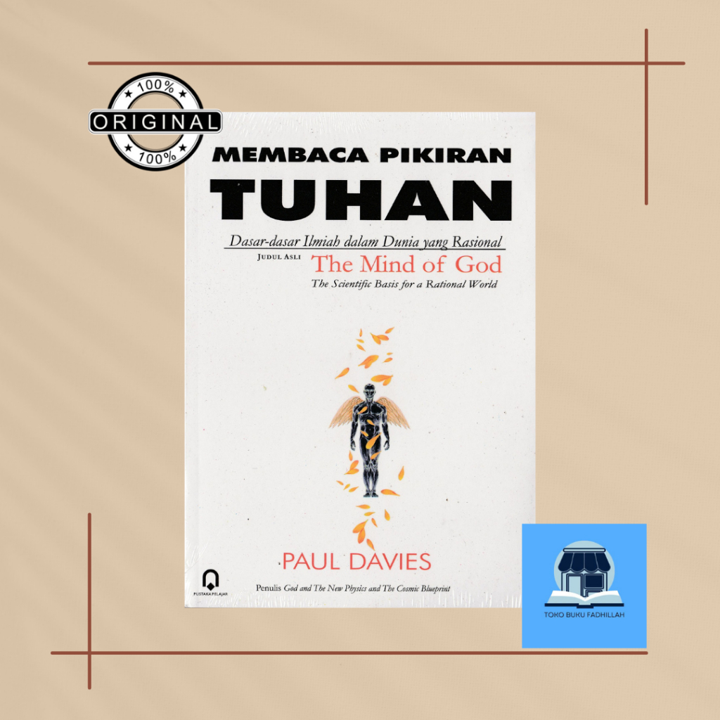 Buku original Membaca pikiran tuhan Paul davies.