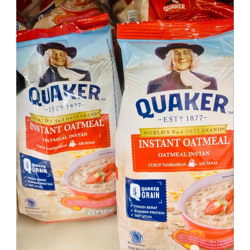 

QUAKER INSTANT OATMEAL MERAH / BIRU